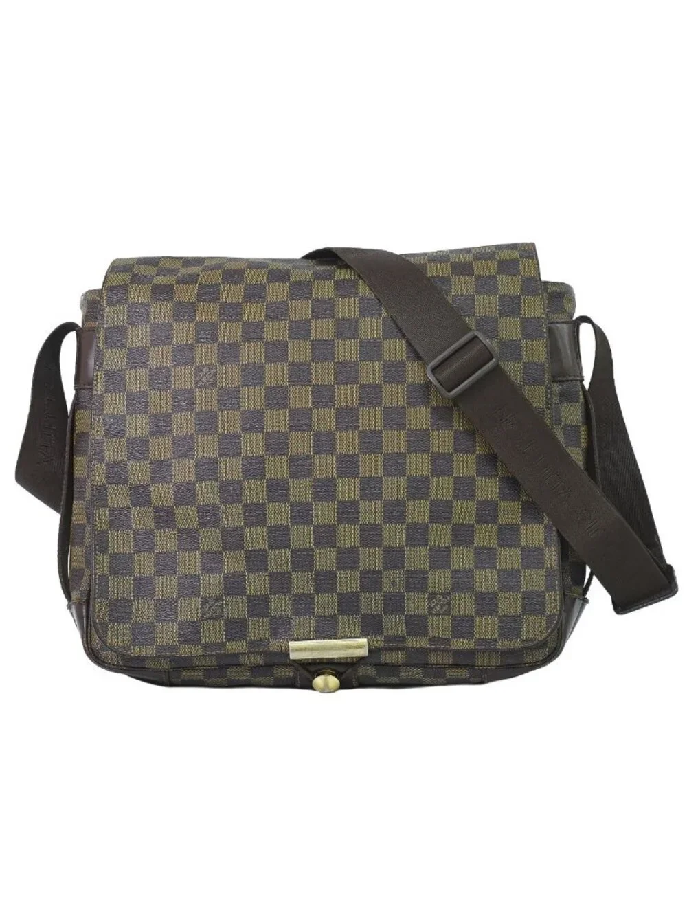 Louis Vuitton LV Bastille Damier Ebene Shoulder Bag Brown Vintage
